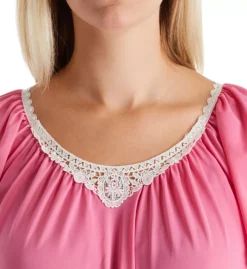 Cameo Nylon Tricot Short Sleeve 40 Inch Waltz Gown -Her Room US shadowline shdw01 36123 cs1