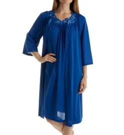 Shadowline Petals Rose Embroidery Scalloped Neckline – Opacitrique Nylon Tricot 40 Inch Gown -Her Room US shadowline shdw01 37280 cs1