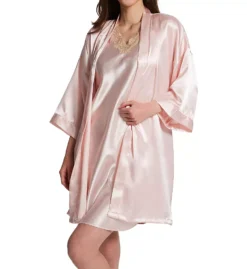 Shadowline Charming Charmeuse Lace Trim Sleep Gown – Silky Satin V-Neck Nightgown (4503) -Her Room US shadowline shdw01 4503 cs3