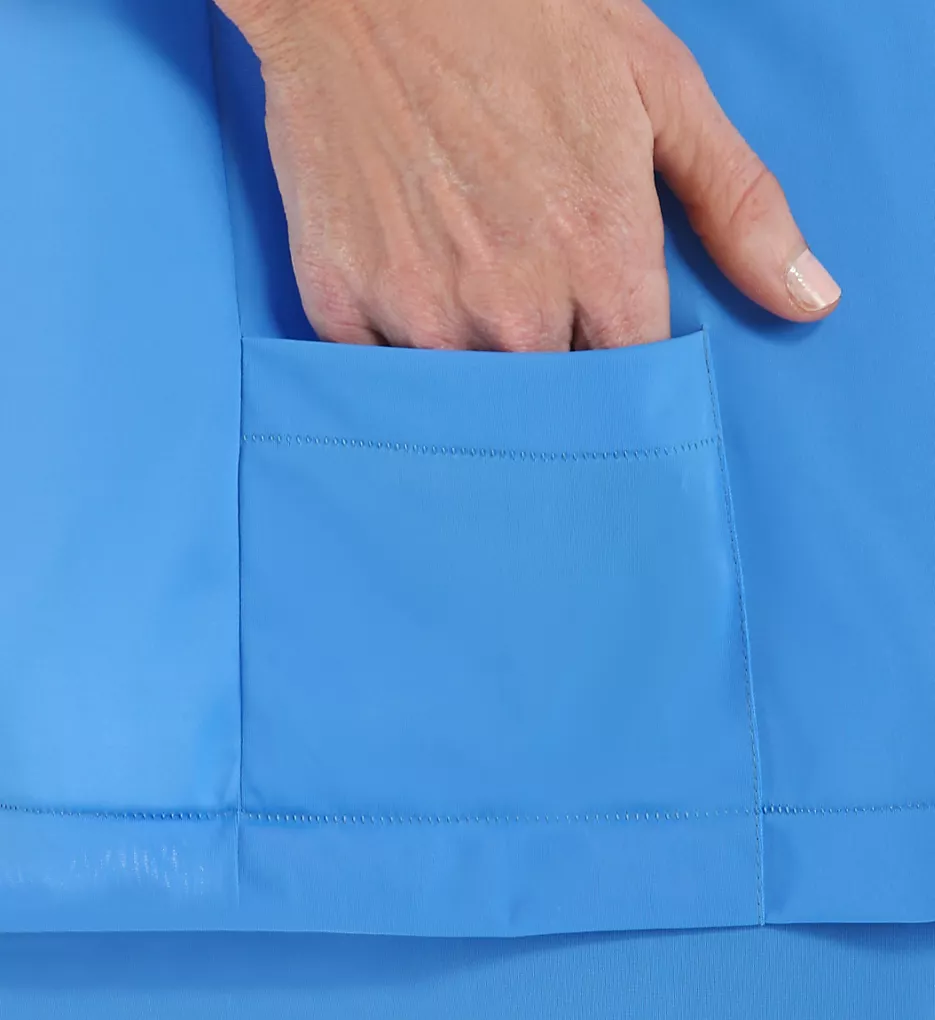 Shadowline Petals Pajama Set - Floral Embroidered Nylon Tricot Short Sleeve Button-Front Sleepwear 6 Shadowline Petals Pajama Set - Floral Embroidered Nylon Tricot Short Sleeve Button-Front Sleepwear - Image 4