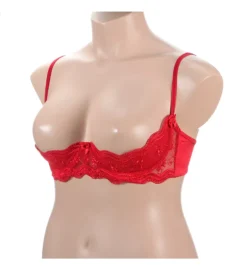 Plus Size Scalloped Embroidered Shelf Bra -Her Room US shir01 x331 01