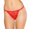 Scalloped Embroidery Lace Crotchless Thong -Her Room US shirley of hollywood shir01 10 gs