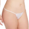 Plus Size Sequin Embroidered Thong