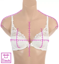 Simone Perele Wish Triangle Contour Push-up Lace Bra -Her Room US simone perele smpr01 12b347 ns7