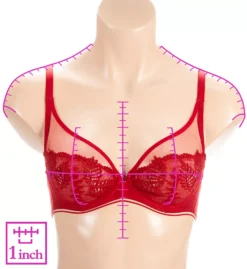 Simone Perele Bloom Plunging Underwire Bra -Her Room US simone perele smpr01 12y319 ns7