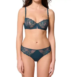 Simone Perele Saga Embroidered Demi Cup Bra -Her Room US simone perele smpr01 15c330 cs1
