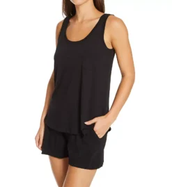 Skin Ciara Organic Pima Cotton Scoop Neck Tank – Relaxed Sleep & Loungewear Top -Her Room US skin skn01 oj18b cs2