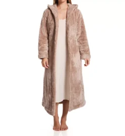Wynter Charcoal Grey Recycled Polyester Plush Hooded Robe – Sustainable Heavyweight Sleepwear -Her Room US skin skn01 pf85 cs2