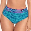 Skinny Dippers Mojito Green & Fuchsia – Honeybuns Bow Back High Rise Cheeky Swim Bottom -Her Room US skinny dippers skdp01 6540320 gs