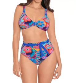 Skinny Dippers Tapestry Cherry Dip Belted Sash – High-Waisted Floral Swim Bottom -Her Room US skinny dippers skdp01 6540341 cs1