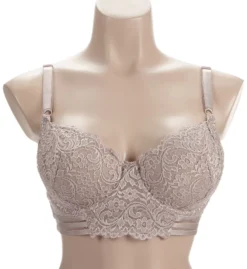 Lace Unlined Underwire Longline Bra -Her Room US smart and sexy ssxy01 sa1068 fs