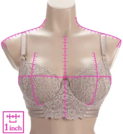 Lace Unlined Underwire Longline Bra -Her Room US smart and sexy ssxy01 sa1068 ns7
