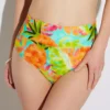 Sunsets Lush Luau Hannah High Waist Swim Bottom – Foldover Tropical Floral Bikini -Her Room US sunsets suns01 33bll gs
