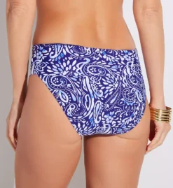 Sunsets Marina Paisley Hannah High Waist Foldover Swim Bottom -Her Room US sunsets suns01 33bma cs1