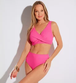 Sunsets Pacifica Astrid Ribbed High Waist Swim Bottom – High-Cut Cheeky Bikini -Her Room US sunsets suns01 352 cs1