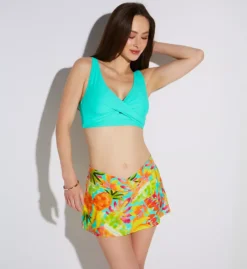 Sunsets Lush Luau Summer Lovin' High-Waist Swim Skirt – Tropical Modest Swim Bottom -Her Room US sunsets suns01 41bll cs4