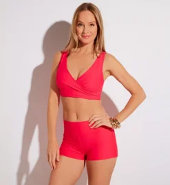 Sunsets Geranium Elsie Underwire Swim Top – Bra-Sized Strappy Pullover Bikini -Her Room US sunsets suns01 523g cs4