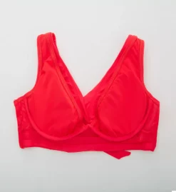 Sunsets Geranium Elsie Underwire Swim Top – Bra-Sized Strappy Pullover Bikini -Her Room US sunsets suns01 523g cs5