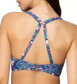 Sunsets Regatta Paisley Taylor Bralette – Vibrant Multi-Color Underwire Bikini Top -Her Room US sunsets suns01 56rp cs1