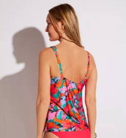 Sunsets Hummingbird Cove Taylor Tankini – Multicolor Tropical Underwire Supportive Swim Top -Her Room US sunsets suns01 75hc bs