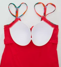 Sunsets Hummingbird Cove Taylor Tankini – Multicolor Tropical Underwire Supportive Swim Top -Her Room US sunsets suns01 75hc cs6