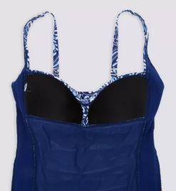 Sunsets Marina Sienna Paisley – Ruched Twist Front Modest Swim Dress -Her Room US sunsets suns01 983m cs3