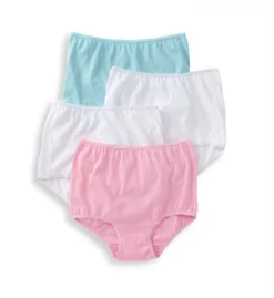 Cotton Full Cut Brief Panties - 4 Pack -Her Room US teri teri01 122 cs1