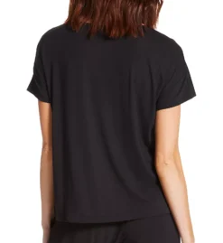 Tommy John Second Skin Micro Modal Lounge T-Shirt – Soft Scoop Neck Sleep Tee -Her Room US tommy john tj01 1001167 bs