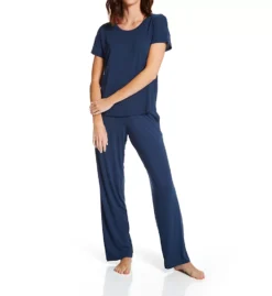 Tommy John Second Skin Micro Modal Lounge T-Shirt – Soft Scoop Neck Sleep Tee -Her Room US tommy john tj01 1001167 cs2