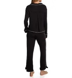 Tommy John Downtime Long Sleeve Pajama Pant Set – Luxury Micro Modal Sleepwear -Her Room US tommy john tj01 1003734 bs