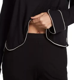 Tommy John Downtime Long Sleeve Pajama Pant Set – Luxury Micro Modal Sleepwear -Her Room US tommy john tj01 1003734 cs2