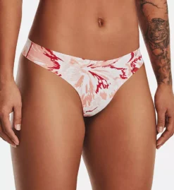 Under Armour Printed Thong With Laser Cut Edge - 3 Pack