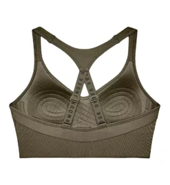Under Armour HeatGear Infinity Medium Impact Ribbed Sports Bra -Her Room US under armour ua01 1365772 cs2