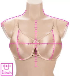 Vintage Fit Unlined Minimizer Underwire Bra -Her Room US va bien vab001 601 ns7