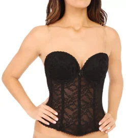Lace Low Back Bustier With Garters -Her Room US va bien vab001 7474 cs1