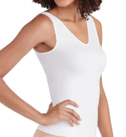 Vanity Fair Seamless Smoothing Spin Tank - Reversible V-Neck & Scoop Neck Camisole