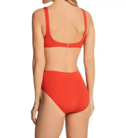 Vince Camuto Serengeti Shades Animal Print Logo Ring Cutout Monokini One Piece Swimsuit -Her Room US vince camuto vc01 v09739 bs