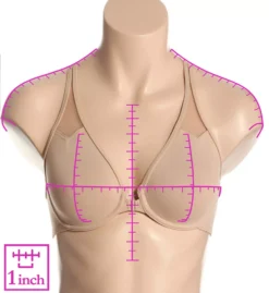 Body By Wacoal Front Close Racerback Underwire Bra -Her Room US wacoal wac001 65124 ns7