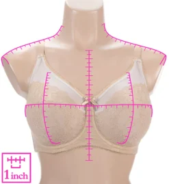 Wacoal Retro Chic Full Figure Underwire Bra -Her Room US wacoal wac001 855186 ns7