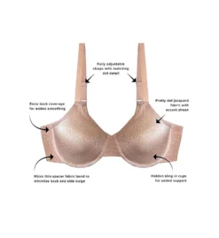 Wacoal Back Appeal Underwire Bra -Her Room US wacoal wac001 855303 cs2