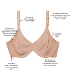 Wacoal Shape Revelation Uneven Underwire Bra -Her Room US wacoal wac001 855487 cs5