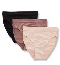 Wacoal B Smooth Hi Cut Brief Panty - 3 Pack -Her Room US wacoal wac001 870275 cs2